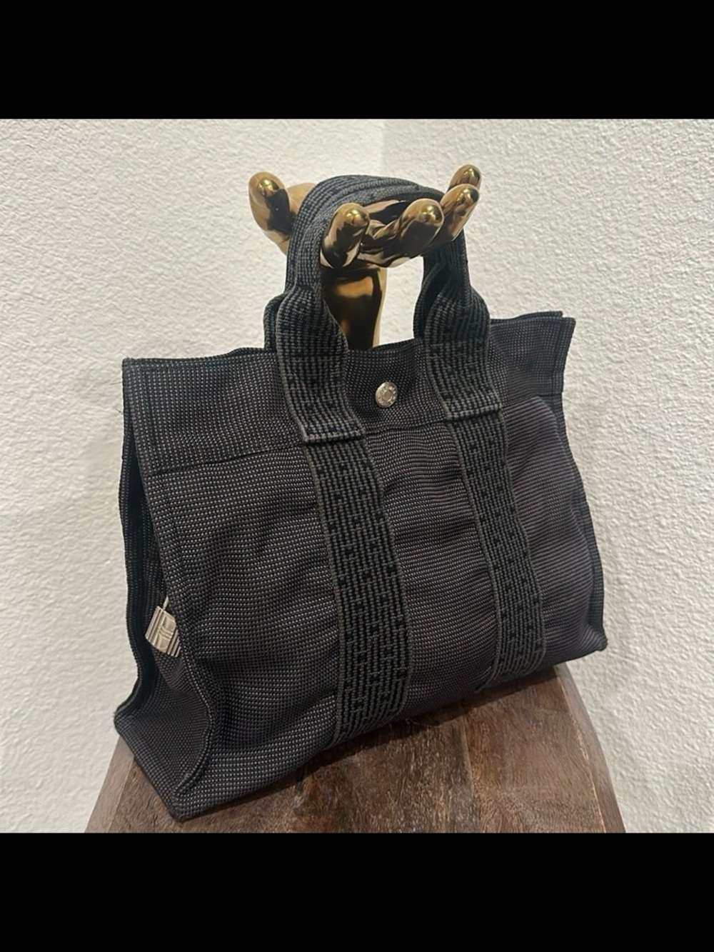 Authentic Hermes PM Herline Bag in Grey!